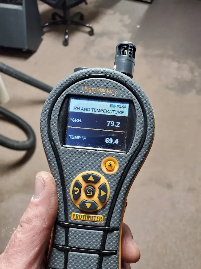 Moisture meter humidity assessment for Mold Remediation & Removal in Newburyport